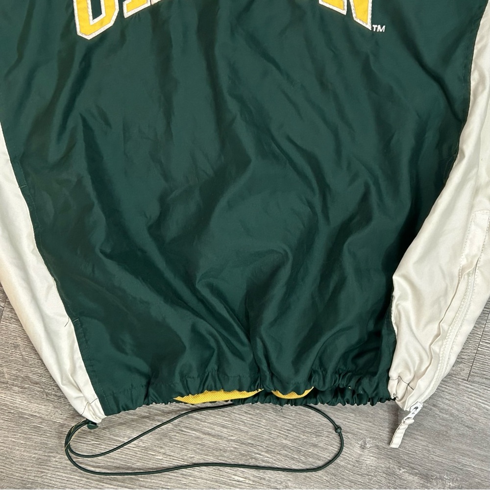 Vintage Oregon Ducks Crable Sportswear Pullover Windbreaker Jacket Men's Size XL - Picture 2 of 10
